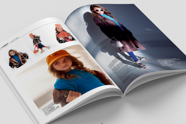 Верстка Fashion издания. Латвия