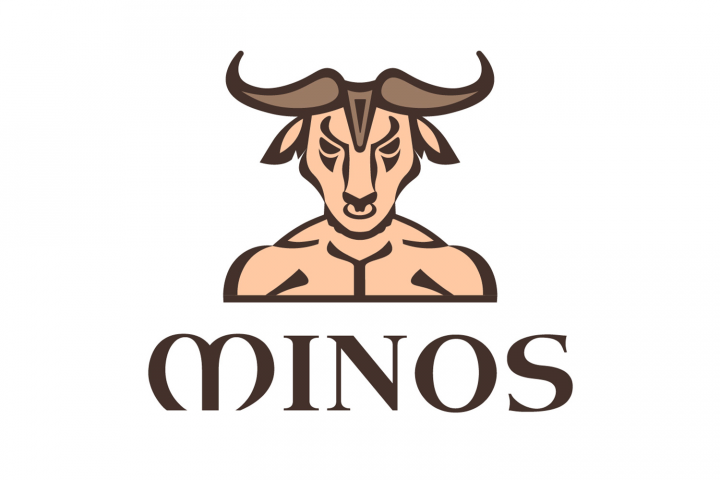 Логотип для компании морских грузоперевозок "Minos"