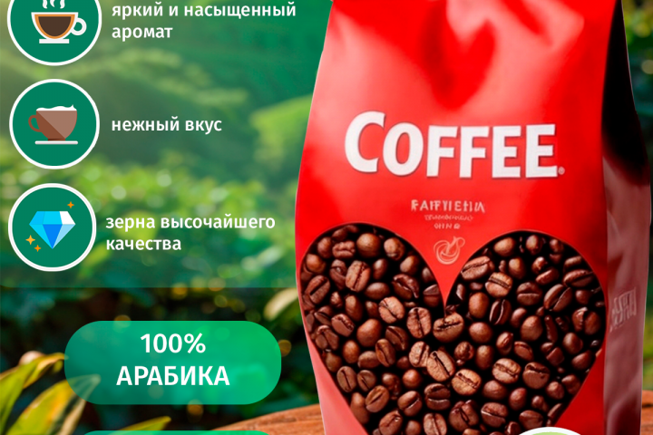 кофе в зернах