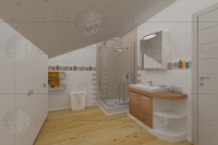 Санузел в дюплексе