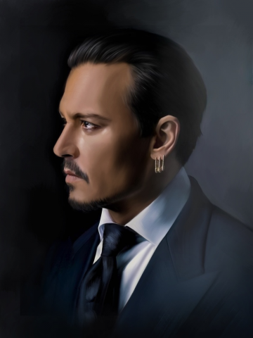 Портрет Джонни Деппа