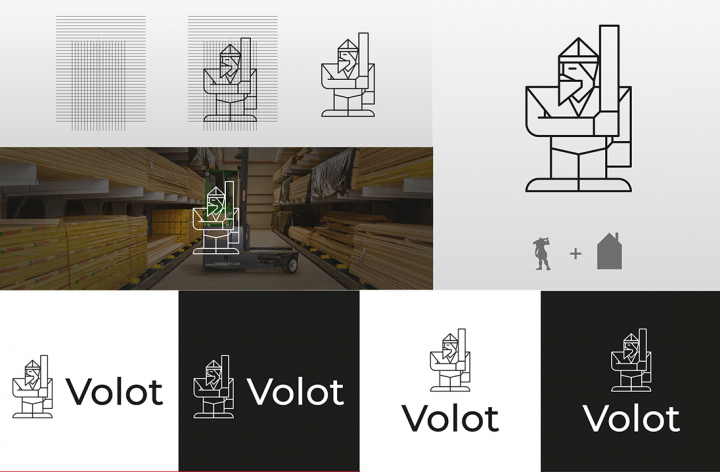 Logo "VOLOT" 3 варианта: 2