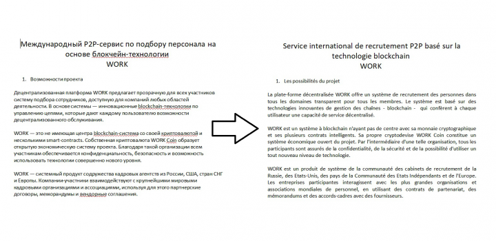 Перевод white paper