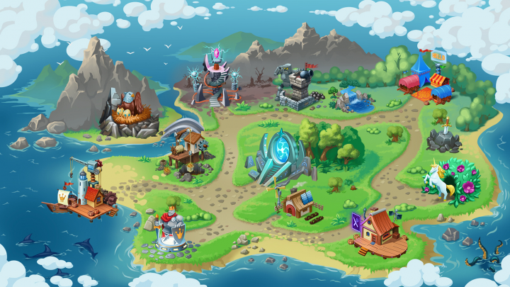 Карты для игры Химеры