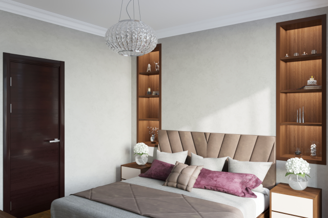 Спальня в современной стилистике