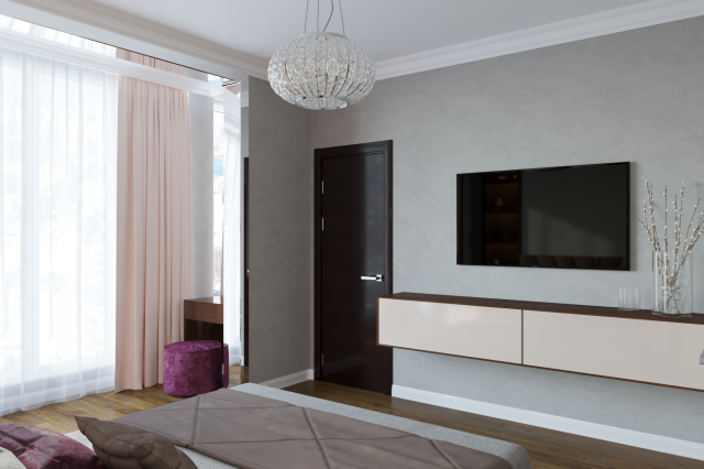 Спальня в современной стилистике