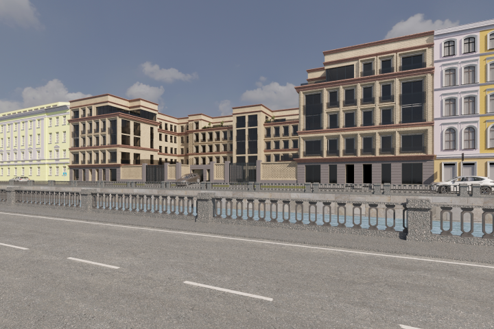 Визуализация экстерьера