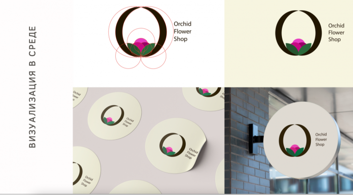 ЛОГОТИП ДЛЯ ЦВЕТОЧНОГО МАГАЗИНА