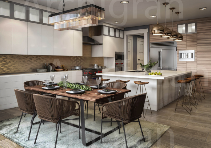 3d визуализация интерьера