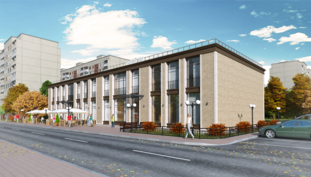 Торгово-офисное здание