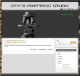 Сайт компании StoneFortressStudio