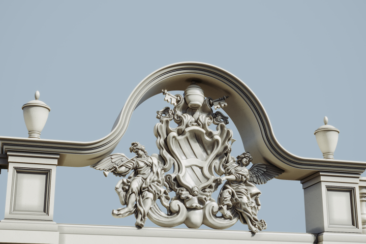 Барельеф "Фамильйный герб"