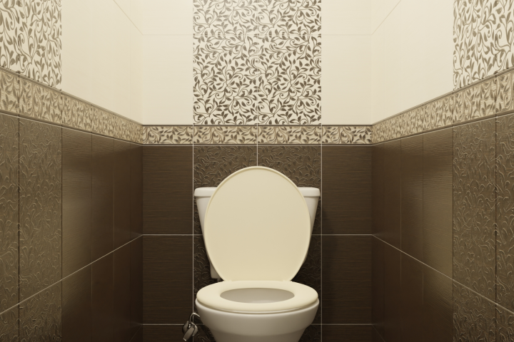 Дизайн плитки комнаты.