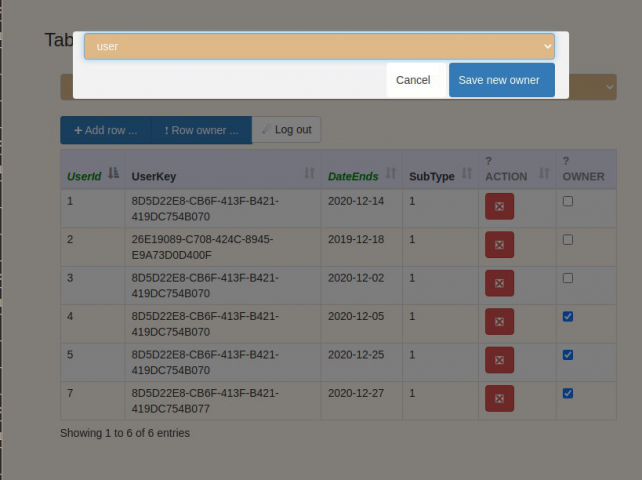 SQL Table Editor