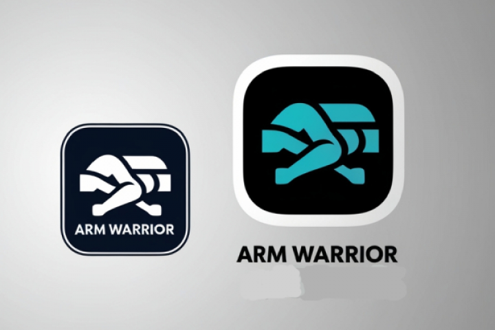 логотип для приложения по армрестлингу