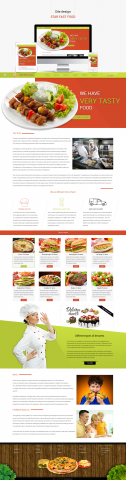 Site Design "STAR FAST FOOD"