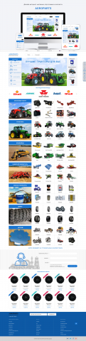 Дизайн интернет-магазина "Agroparts"
