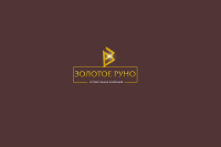 Логотип, строительная компания "ЗОЛОТОЕ РУНО"