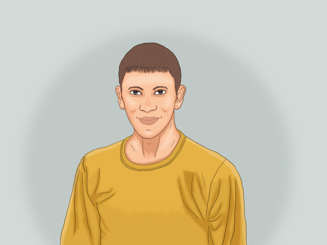 Портрет в стиле GTA, планшет.Юрий.