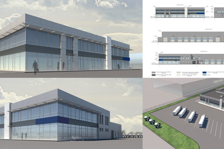 Административно-сервисный центр компании DAF