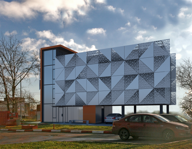 Проект административного здания