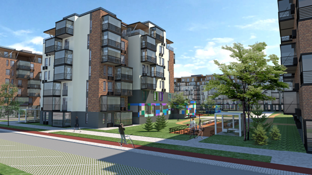 Проект многоквартрного жилого дома