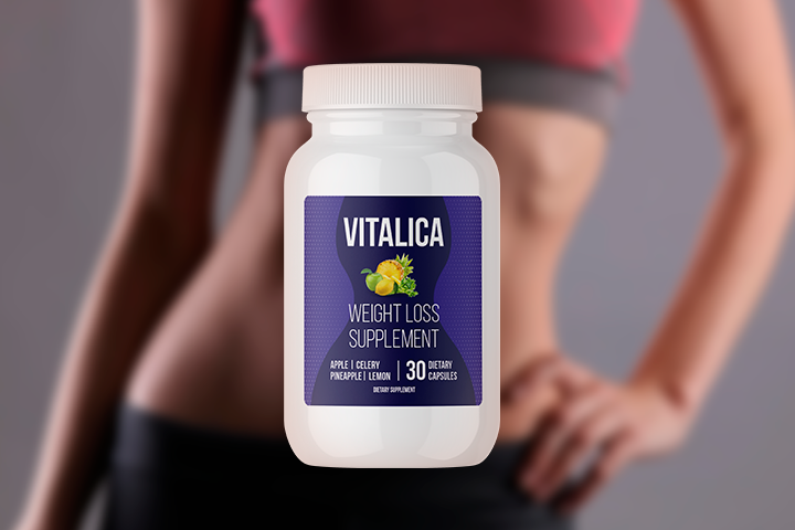 Дизайн упаковки таблеток для похудения Vitalica