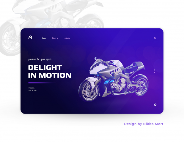 Сайт компании Motion