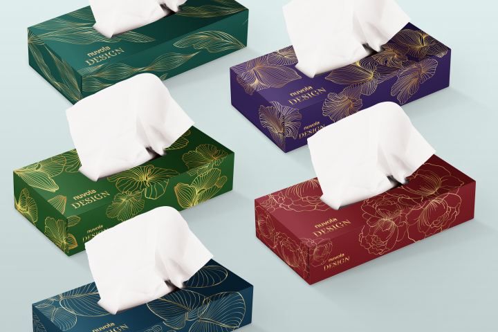 Упаковка для бумажных салфеток