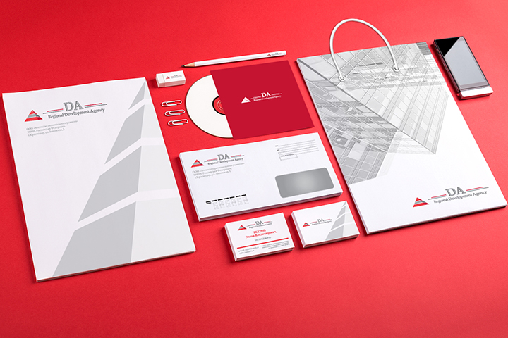 Фирменный стиль для "Агентство развития"