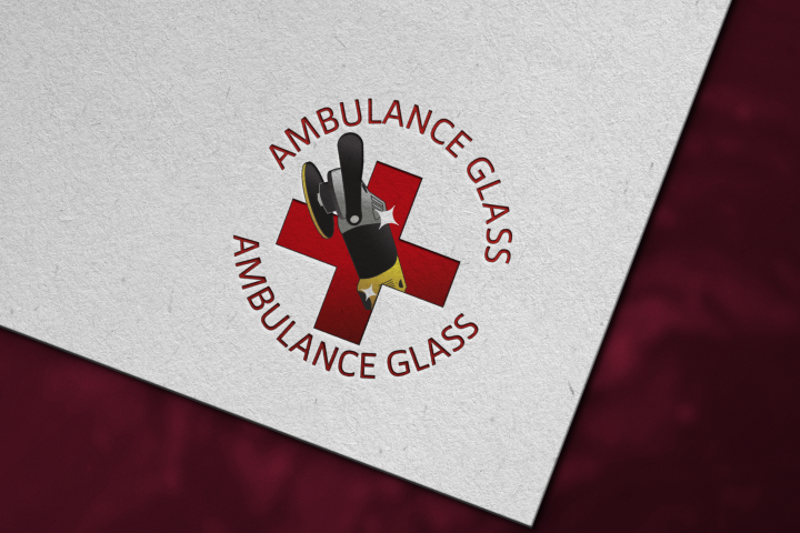 Логотип для компании "AMBULANCE GLASS"