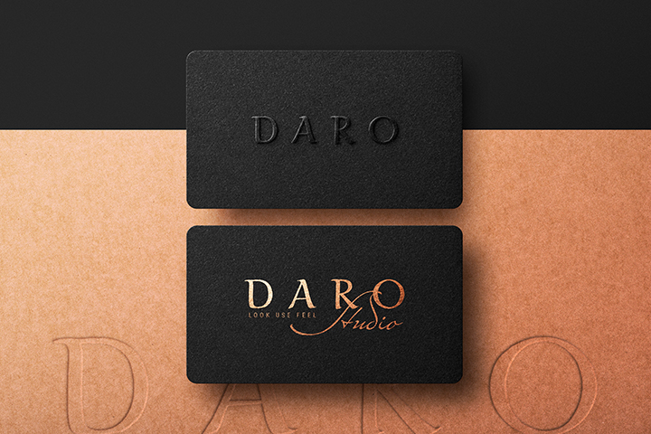 Визитка Daro Studio