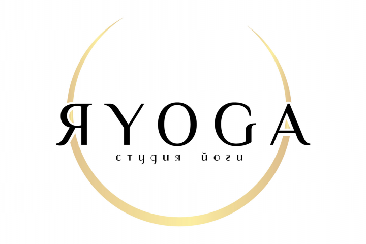 Логотип для студии йоги