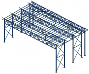 Проект навеса для ТБО г. Москва