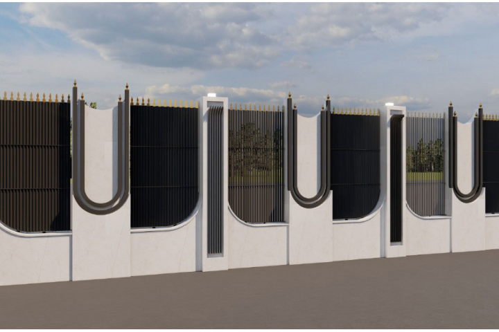 Дизайн проект забора