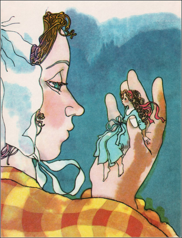 Девочка в чашке чая