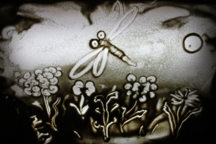 песочная анимация