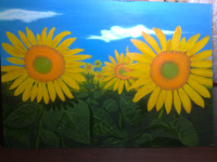 Картины написанный мною.