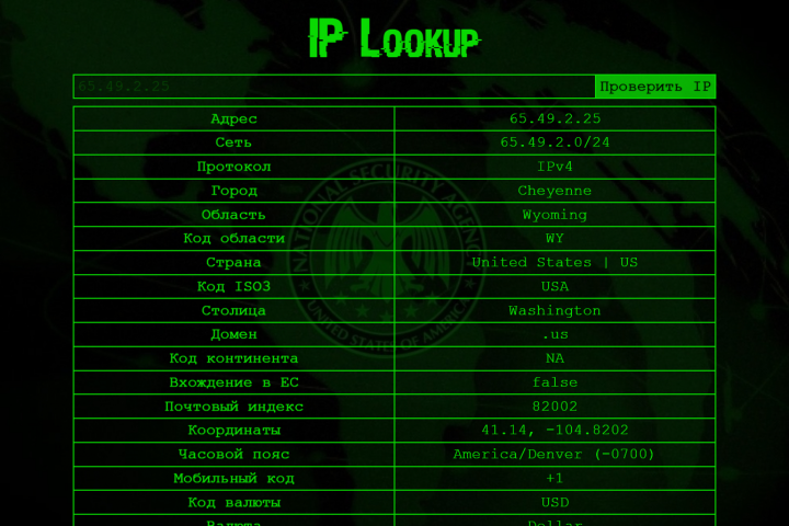 IP Lookup