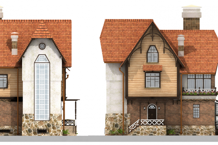 Дом эклектика