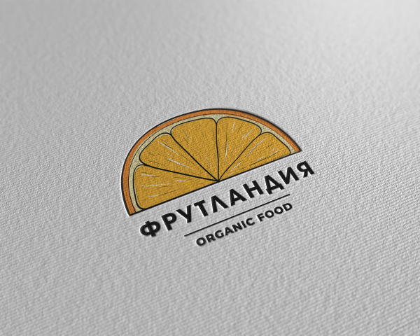 Логотип органических сладостей