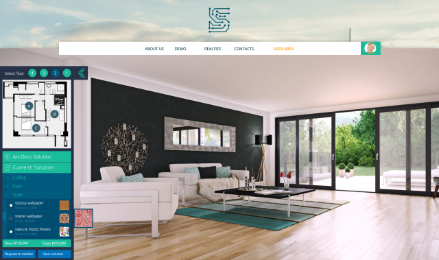 sensorra (Сайт с 3d-графикой webgl THREE.js) на Yii 1.1.4