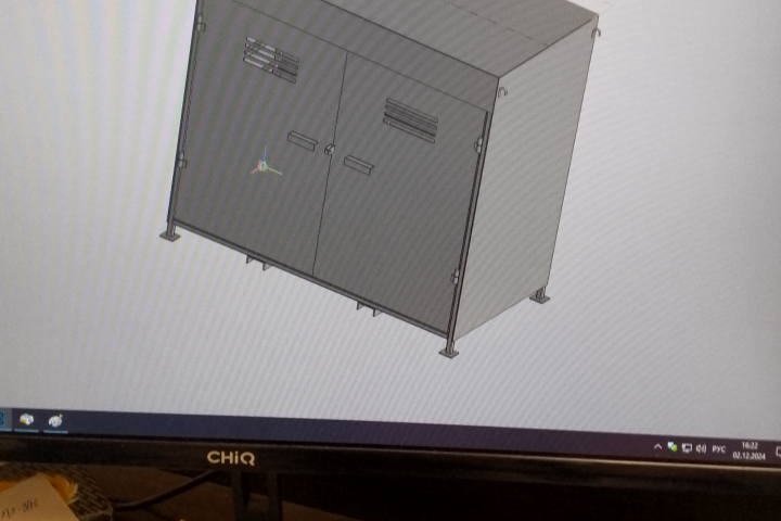 Шкаф для баллонов.