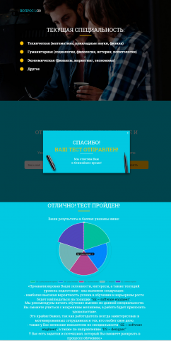 Тест на профориентацию