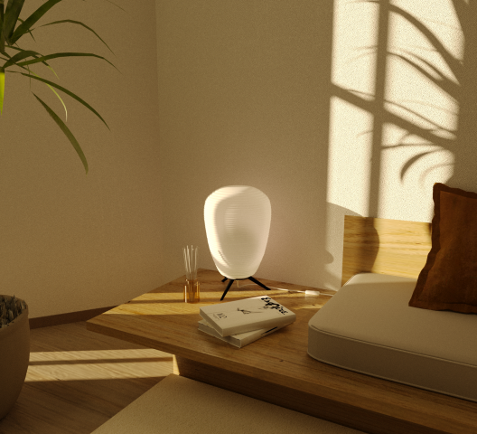 уголок уютного интерьера