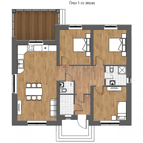 интерьер в графике