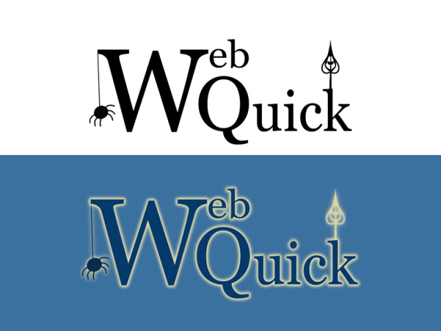 Логотип веб-студии "WebQuick"
