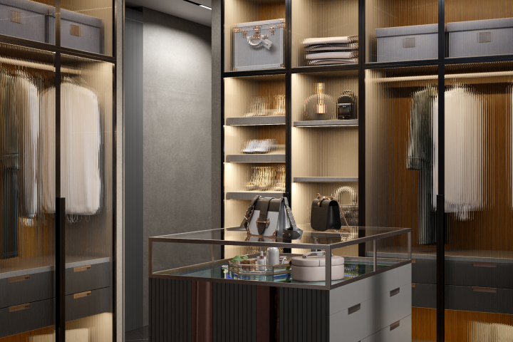 Визуализация гардеробной