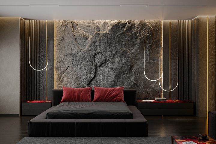 Визуализация спальни