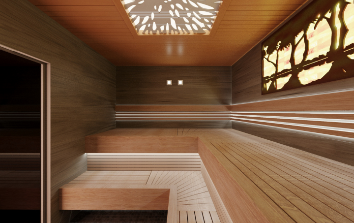 Сауна люкс